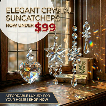 Decorative Hanging Crystals Under $99.00