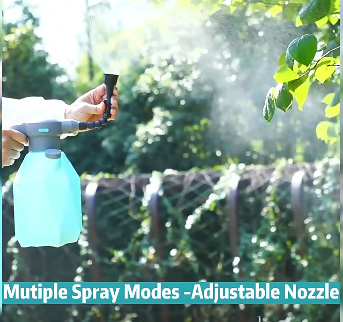 Electric Spray Bottle Rechargeable Battery Powered Sprayer with Adjustable Nozzle