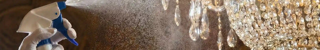 Brilliante crystal chandelier cleaner banner 