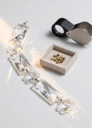 Amazing crystal garland