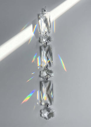 Amazing clear crystal garland combo crystals