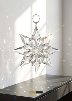 Crystal Ornament Clear Crystal Star, Suncatcher, Rainbow Maker, Magnificent Crystal brand