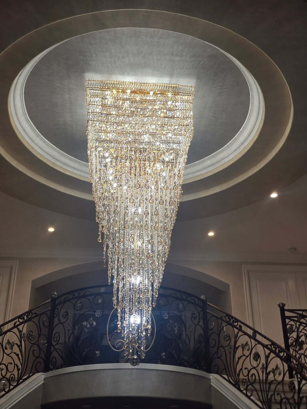 Banner image for: <h4>Large Square Waterfall Chandelier</h4>