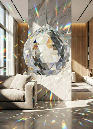 Hanging Swarovski Strass Large 100mm Clear Crystal Ball Prism 8558
