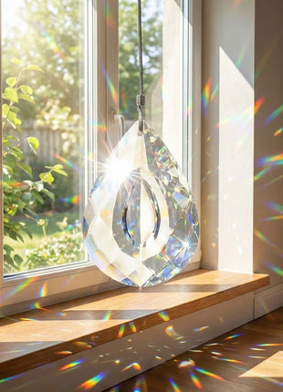 crystal dragon eye clear crystal suncatcher by crystal place