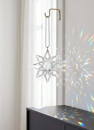 Crystal suncatcher Clear Crystal Star, Suncatcher, Rainbow Maker, Magnificent Crystal