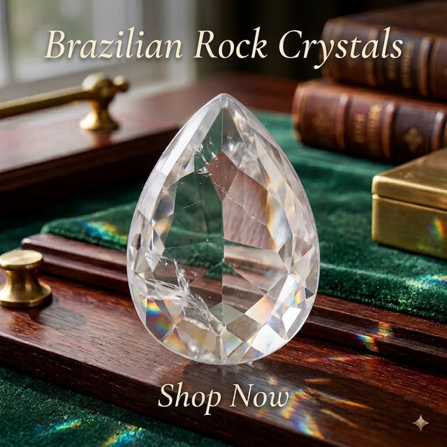 Brazilian Rock Crystals for chandelier