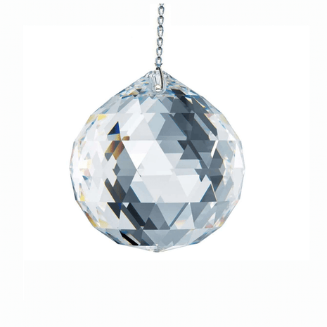 Hanging crystal ball with Swarovski Strass 70mm crystal