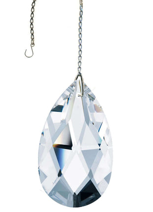 Amazing crystal almond shape made in Austria