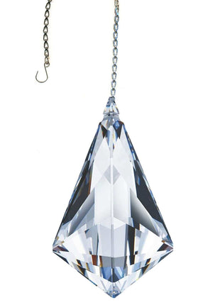 Large Swarovski Strass Crystal 6-inch Clear Vibe Vintage Hanging Crystal