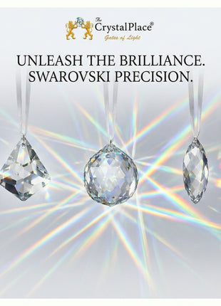 Swarovski crystal prisms 3 pcs