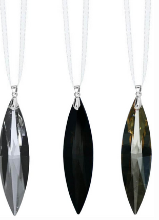 Window Crystals Colorful Swarovski Crystal Large Hanging Prisms, 3 Pcs
