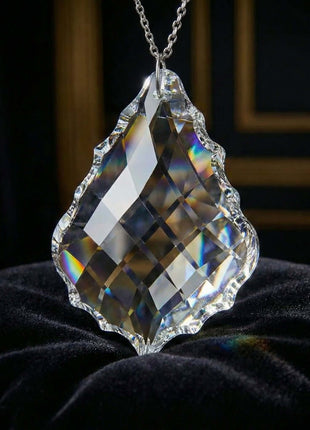 Amazing crystal suncatcher making rainbows