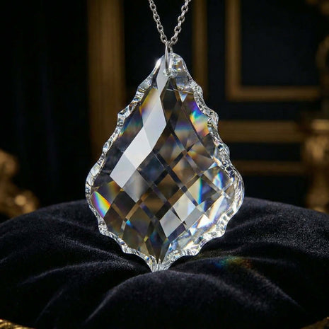 Amazing crystal suncatcher making rainbows