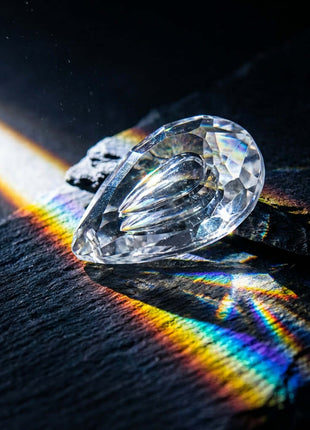 Amazing crystal dragon eye clear crystal suncatcher