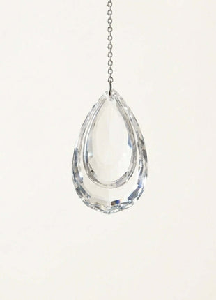 Crystal suncatcher Luxe Pear Shape crystal