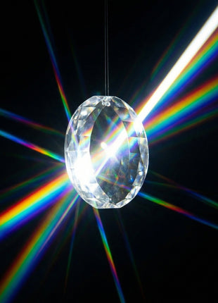 Crystal gate light by crystal place