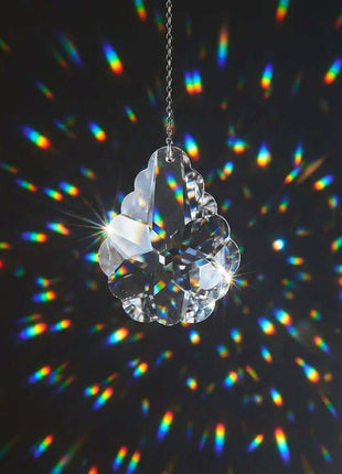 crystal suncatcher with Swarovski crystal