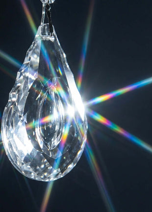 Luxe dragon clear crystal suncatcher