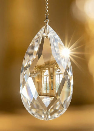 real crystal suncatcher 2.5-inch 