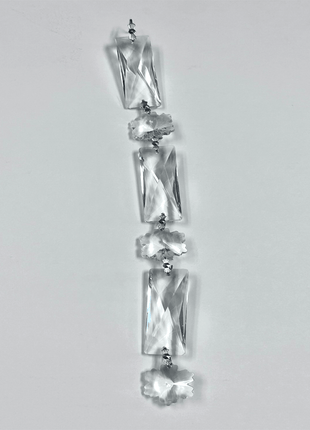 Amazing clear crystal garland 