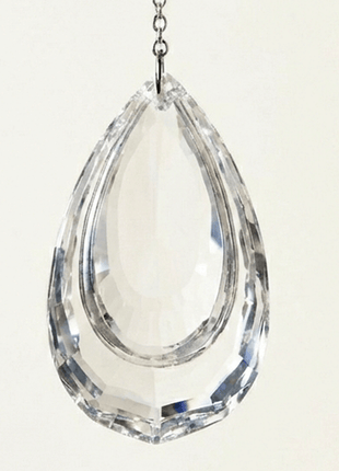 Crystal suncatcher Luxe Pear Shape crystal
