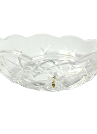 Crystal Bobeche 5 3/4 inches Clear with 26mm Center Hole, and 5 Pins