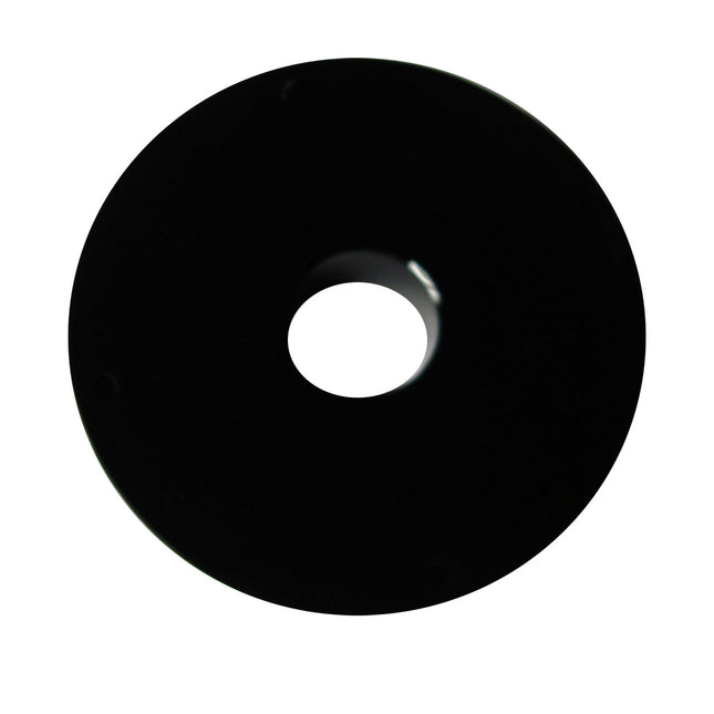 Crystal Bobeche 4 1/2 inch Black with 23mm Center Hole