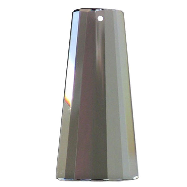 Obelisk Crystal 80mm Satin Prism with One Hole on Top