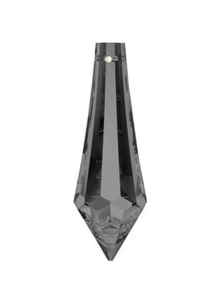 Icicle Crystal 1.5 inches Satin Prism with One Hole on Top