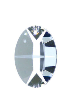Swarovski Strass Crystal 22mm Clear Oval Prism One Hole