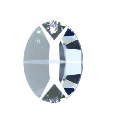 Swarovski Strass Crystal 22mm Clear Oval Prism One Hole