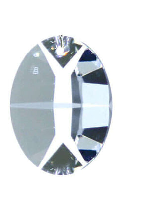 Swarovski Strass Crystal 22mm Clear Oval Prism One Hole