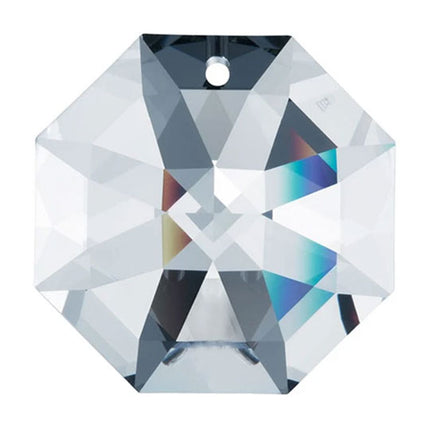 Swarovski Strass Crystal 30mm Clear Octagon Lily Prism One Hole