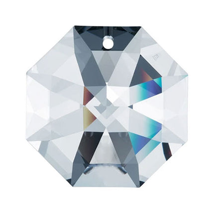 Swarovski Strass Crystal 26mm Clear Octagon Lily Prism One Hole