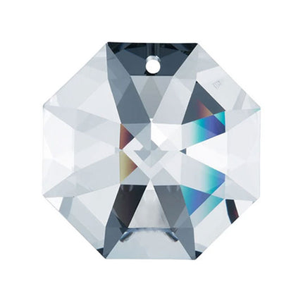 Swarovski Strass Crystal 24mm Clear Octagon Lily Prism One Hole