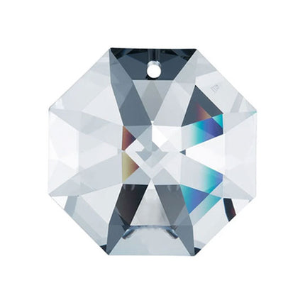 Swarovski Strass Crystal 18mm Clear Octagon Lily Prism One Hole