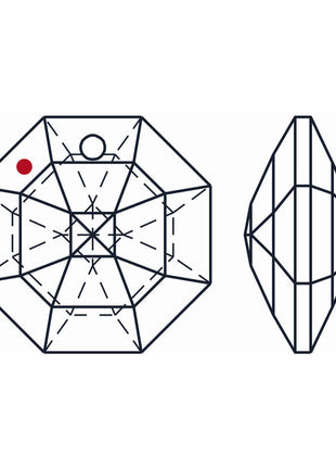 Strass Logo location Octagon Lily Prism