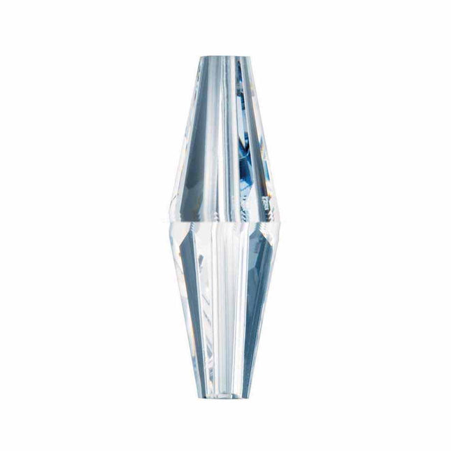 Swarovski Strass Crystal 25mm Clear Long Bead prism with Hole Through