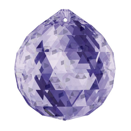 Swarovski Strass Crystal 30mm Blue Violet Faceted Ball prism