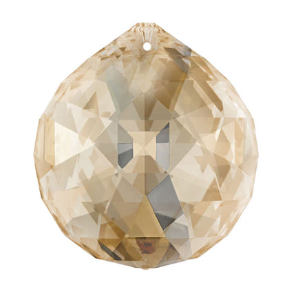 Swarovski Strass Crystal 30mm Golden Shadow Faceted Ball Prism