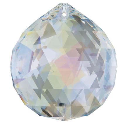 Swarovski Strass Crystal 40mm Aurora Borealis Faceted Ball prism