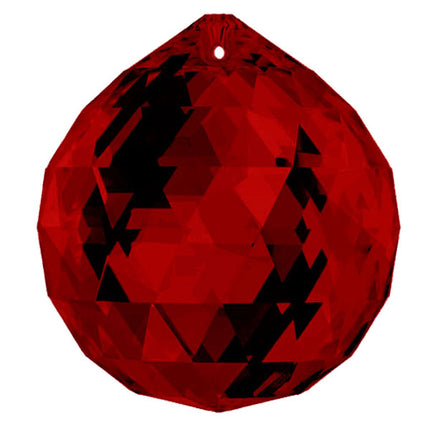 Swarovski Strass Crystal 40mm Bordeaux Faceted Ball prism