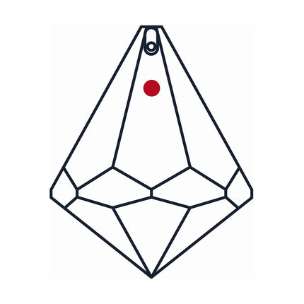 Strass Logo Location Cone Shape Prism 