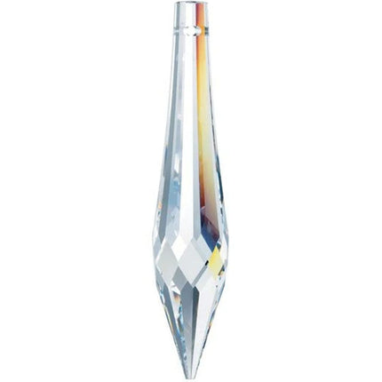 Crystal Suncatcher Icicle Prism 4 inch Swarovski Strass Clear Prism