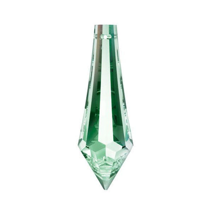 Swarovski Strass Crystal Light Peridot (Light Green) Icicle Prism 