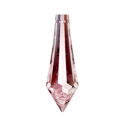 Swarovski Strass Crystal Rosaline (Pink) Icicle Prism