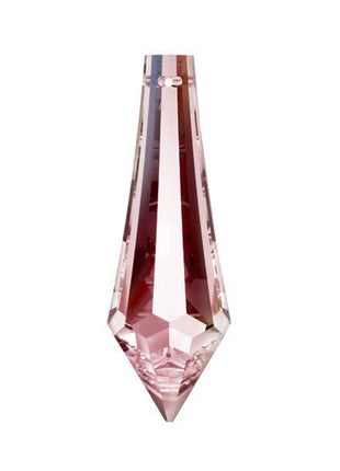 Swarovski Strass Crystal Rosaline (Pink) Icicle Prism