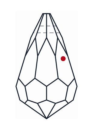 Strass logo location Tear Drop prism