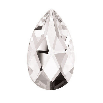Swarovski Strass Crystal 2 inches Silver Shade Almond Prism